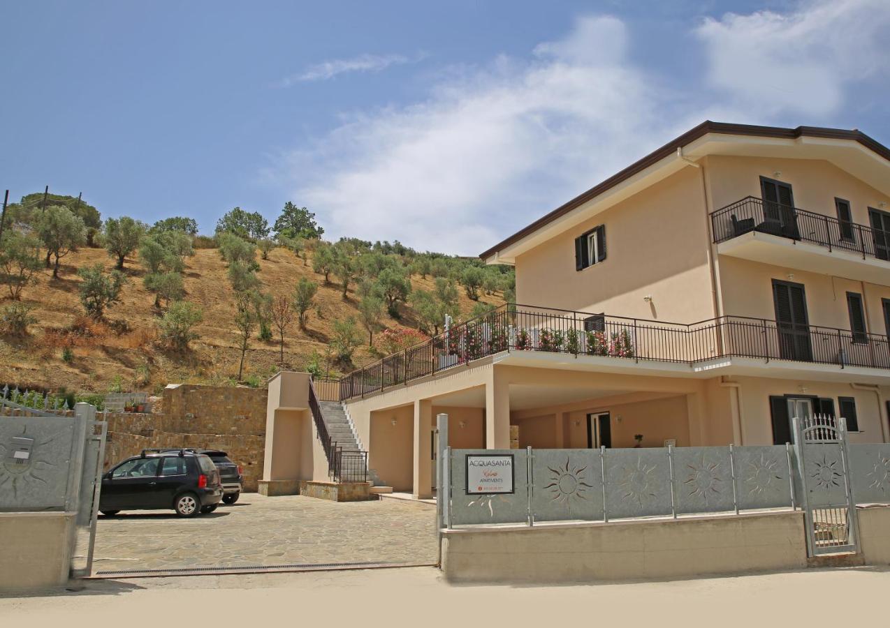 Вилла Acquasanta Relais Laureana Cilento Экстерьер фото